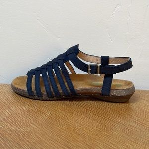 El Naturalista Black Sandals NWT
